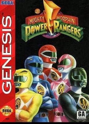 Mighty Morphin Power Rangers - Sega Genesis - NTSC (Losse..., Spelcomputers en Games, Games | Sega, Zo goed als nieuw, Ophalen of Verzenden