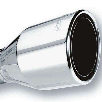 Borla 2.5in Inlet 4.5in Round Rolled Angle Cut Phantom X, Auto-onderdelen, Ophalen of Verzenden, Nieuw