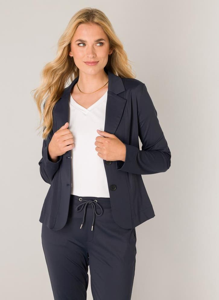 Base Level blazer Thea Maat:, Kleding | Dames, Jasjes, Kostuums en Pakken, Overige kleuren, Nieuw, Verzenden