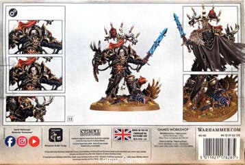 Chaos Space Marines Abaddon the Despoiler (Warhammer nieuw), Hobby en Vrije tijd, Ophalen of Verzenden, Nieuw