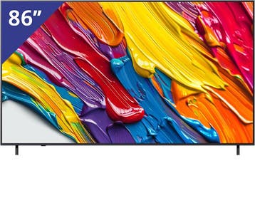 LG 86 inch/218 cm QNED LED TV, LED, 50 Hz, Refurbished, 100 cm of meer