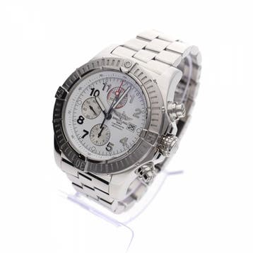 Breitling Super Avenger Chronograph A13370; Automatisch H..., Ophalen of Verzenden, Zo goed als nieuw, Staal, Overige merken