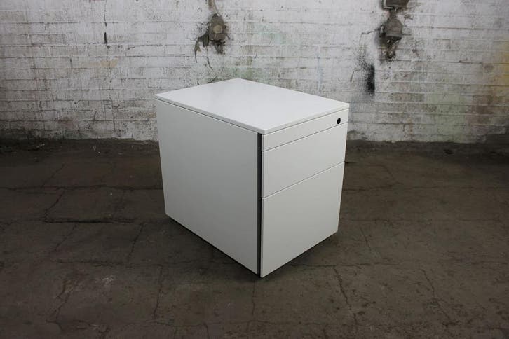 Ladeblok | Tweedehands | Wit | 3 lades | LB205, Huis en Inrichting, Kasten | Ladekasten, Gebruikt, Verzenden