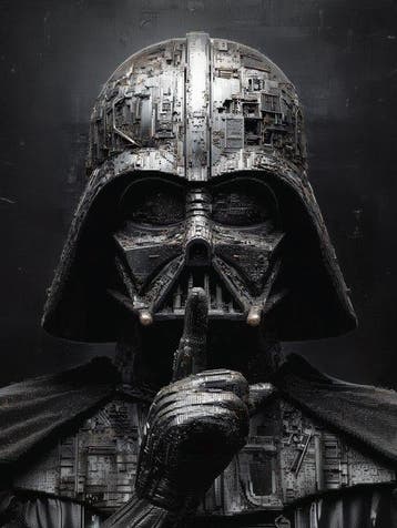 Artxlife - Darth Vader, Silence of the Dark Side [XL], Nieuw