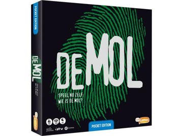 Veiling - Wie is de Mol? Pocket-/reiseditie partyspel, Nieuw
