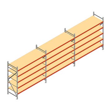 Aanbieding: Voordeelrij grootvakstelling AR 3000x8300x900 mm