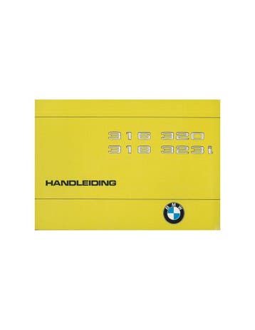 1979 BMW 3 SERIE INSTRUCTIEBOEKJE NEDERLANDS, Auto diversen, Handleidingen en Instructieboekjes