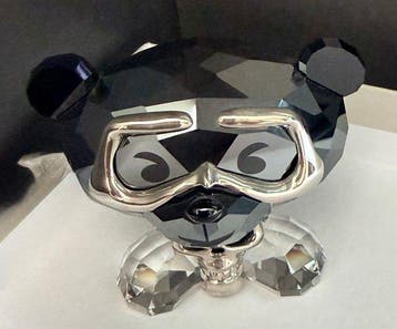 Swarovski - Beeldje - Bo Bear - Heavy Metal - 1143383 -