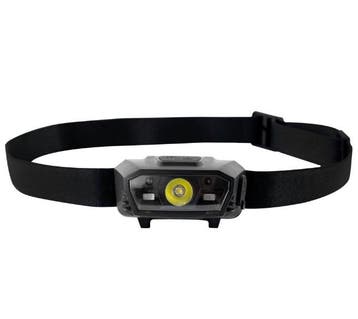 Technik LED hoofdlamp 1 LED 400lm 100m + micro USB met be..., Ophalen of Verzenden, Nieuw