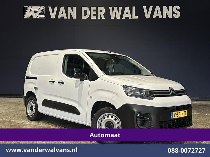 Citroën Berlingo | 1.2 PureTech 131pk Automaat **Benzine**, Auto's, Bestelauto's, Dealer onderhouden, Te koop, Automaat, Benzine