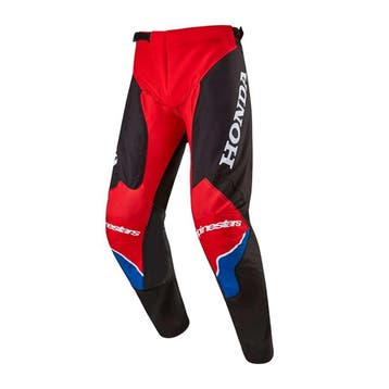 Alpinestars Honda Racer Iconic Broek Helderrood Zwart Wit, Motoren, Kleding | Motorkleding, Nieuw met kaartje, Broek | leer, Alpinestars