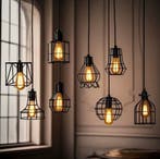 Industriële Retro Hanglamp – Vintage IJzeren Lamp voor Keuke, Verzenden, Nieuw