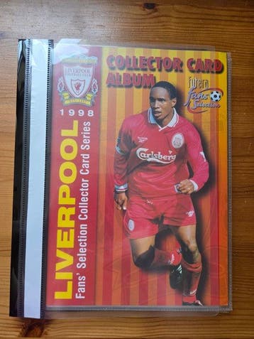 1998 Futera - “Fans’ Selection” Liverpool FC trading card, Nieuw