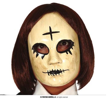 Masker Vrouwen Skelet Kruis, Ophalen of Verzenden, Nieuw
