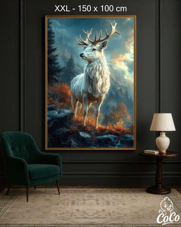 CoCo - Majestic Stag in the Mountains - XXL