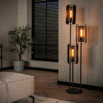 *WOONWINKEL* Vloerlamp Van Metaal, Verzenden, Nieuw