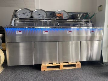 Bakwand 4 pans + GRATIS AFZUIGMOTOR HORECA. GOEDKOOPSTE, Verzenden, Nieuw in verpakking