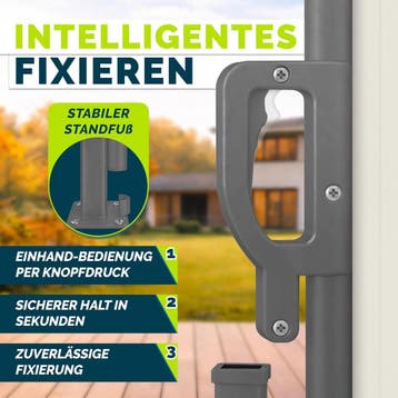 Windscherm uittrekbaar - Oprolbaar - Uitschuifbaar - Camping, Tuin en Terras, Verzenden, Zo goed als nieuw