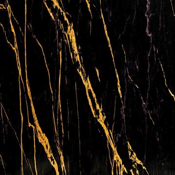PVC Wandpaneel - Afimera - Ceasar Black Zwart Goud Hoogglans, Ophalen of Verzenden, Nieuw