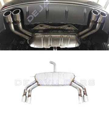 S3 Look Uitlaat systeem voor Audi A3 8V Sedan / Limousine, Ophalen of Verzenden