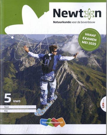 9789006911725 Newton LRN-line 5 vwo natuurkunde voor de b..., Boeken, Verzenden, Zo goed als nieuw