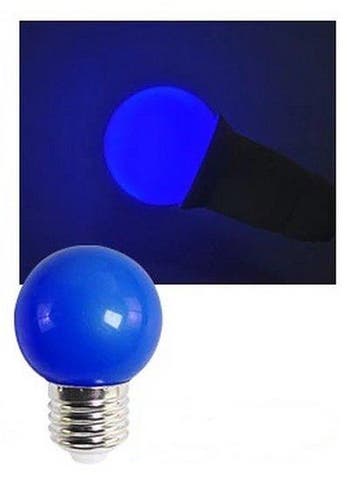 E27 Party ledlamp 1,5 watt Blauw Mini IP65, Verzenden, Nieuw