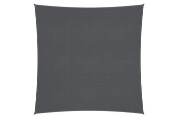 Schaduwdoek 4 x 4m | Vierkant - Waterresistent | Antraciet, Ophalen of Verzenden, Nieuw