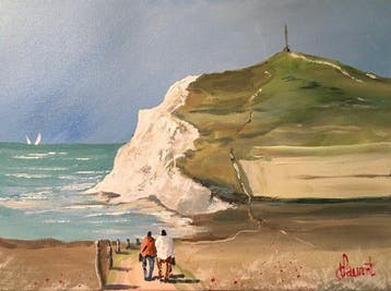 Philippe Laurent (XX-XXI) - Marcheurs au Cap Blanc Nez