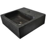 Wiesbaden Raw - Fontein - 30x30x10cm - Hardsteen Gezoet, Ophalen of Verzenden, Nieuw