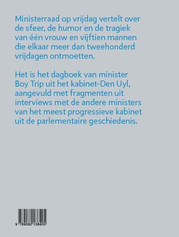 Ministerraad op vrijdag 9789082138405 Boy Trip, Verzenden, Gelezen, Boy Trip
