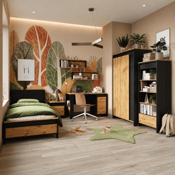 Lenart SPOT Complete Kinderkamer Set – Artisan Eiken / Grijs, Huis en Inrichting, Nieuw