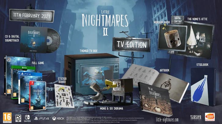 Little Nightmares II TV Edition (Nintendo Switch), Spelcomputers en Games, Games | Nintendo Switch, Gebruikt, Vanaf 12 jaar, Verzenden