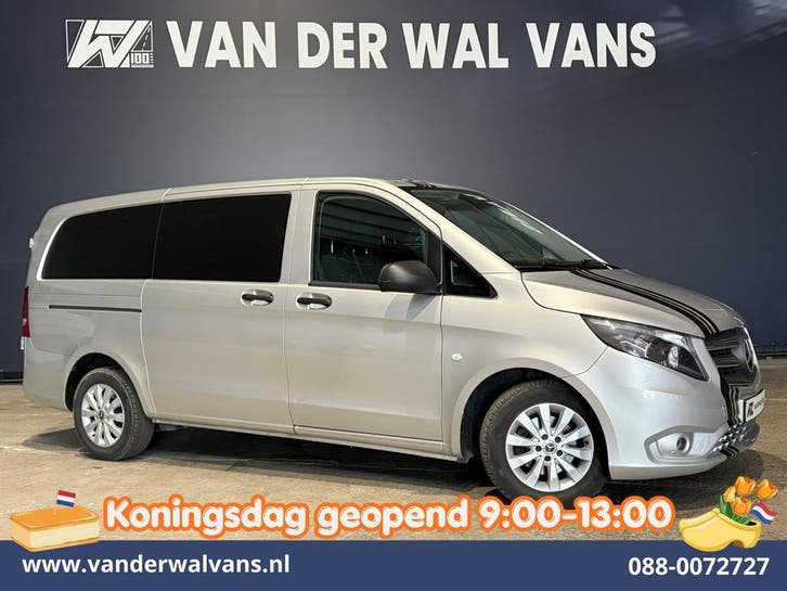 Mercedes-Benz Vito | 114 CDI 136pk L2H1 Euro6 Airco | Camera, Auto's, Bestelauto's, Dealer onderhouden, Te koop, Handgeschakeld