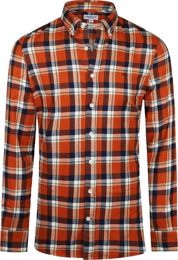 McGregor Overhemd Ruit Oranje maat 3XL Heren, Verzenden, Nieuw, Oranje, McGregor
