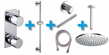 One-Pack inbouwthermostaatset type 12 (30cm), Verzenden, Nieuw