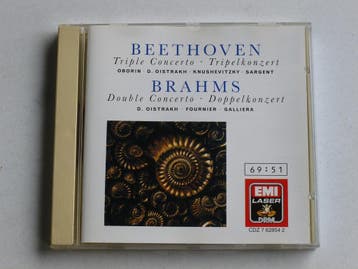 Beethoven - Triple Concerto / Oistrakh , Sargent, Ophalen of Verzenden, Zo goed als nieuw