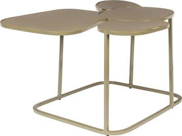 2dekans | Zuiver Moondrop Metalen Bijzet tafel - Olijfolie -, Ophalen of Verzenden, Zo goed als nieuw