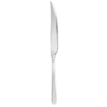 Steak / Pizza Mes Gekarteld 23,5cm | 12 stuks, Verzenden