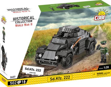 COBI 2657 SD,KFZ.222 (Leger bouwsets, Modelbouwsets), Verzenden, Nieuw