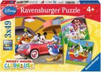 Disney Mickey Mouse Puzzel (3x49 stukjes) | Ravensburger -, Verzenden, Nieuw