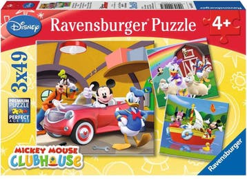 Disney Mickey Mouse Puzzel (3x49 stukjes) | Ravensburger -, Verzenden, Nieuw