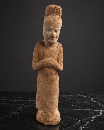 Oud-Chinees, Han-dynastie Terracotta Hofdame /