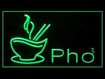 Pho vietnamees neon bord lamp LED verlichting reclame lichtb, Verzamelen, Merken en Reclamevoorwerpen, Verzenden, Nieuw