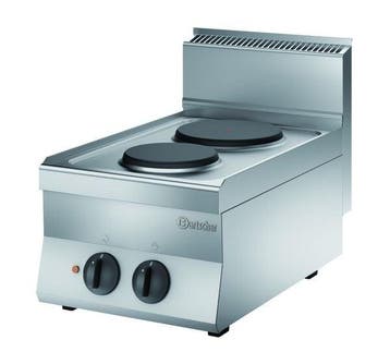Fornuis | Elektrisch | 2 Kookplaten | 4.1kW |, Verzenden, Nieuw in verpakking