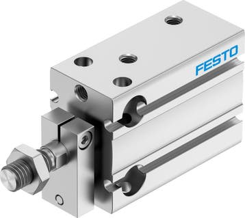 Festo Compacte Cilinder 20mm Boring 10mm Slag Dubbelwerkend, Verzenden, Nieuw