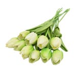 Kunst Boeket - Tulpen Zijden Bloemen Tulp Luxe Boeketten, Verzenden, Nieuw