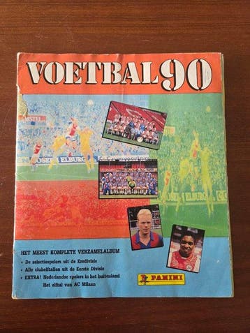 1989/90 Panini - Voetbal 90 – Official Dutch League Album -, Nieuw