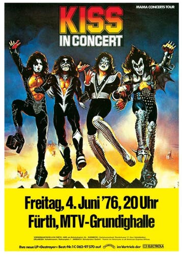 Posters - Poster Kiss - Grundighalle, Verzenden, Zo goed als nieuw