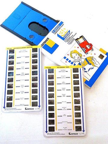 Opvouwbare Lestrade viewer met stereo kaarten - met 3D