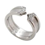 Cartier - Ring - C2 Ring - 18 karaat Witgoud -, Nieuw